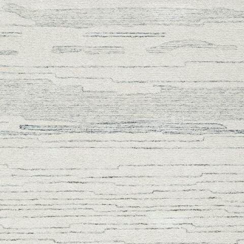 Genemost Ivory/Blue 5' x 7' Area Rug - R407842