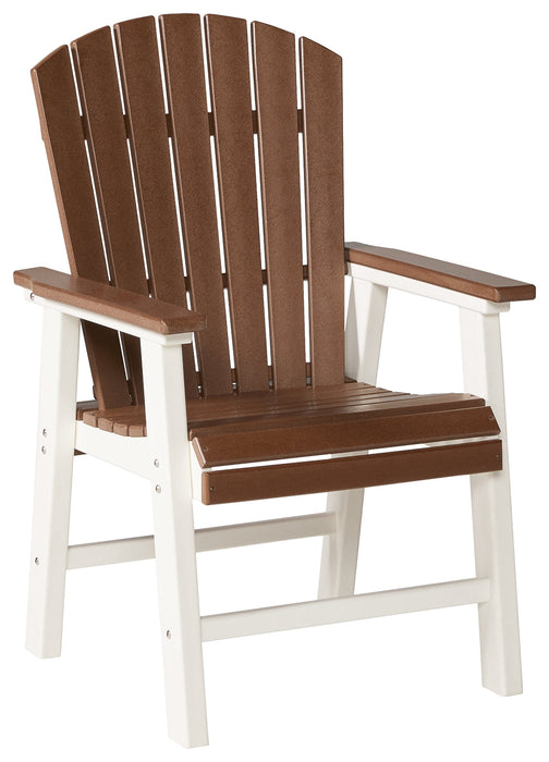 Genesis Bay Outdoor Dining Arm Chair (Set of 2) - P212-601A - Lara Furniture