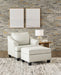 Genoa Coconut Leather Living Room Set - Gate FurnitureLiving Room Set