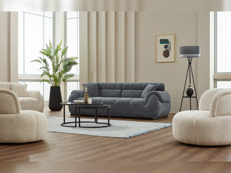 Genova Convertible Loveseat in Green - 200-SIM-GEN-ERATO11-2