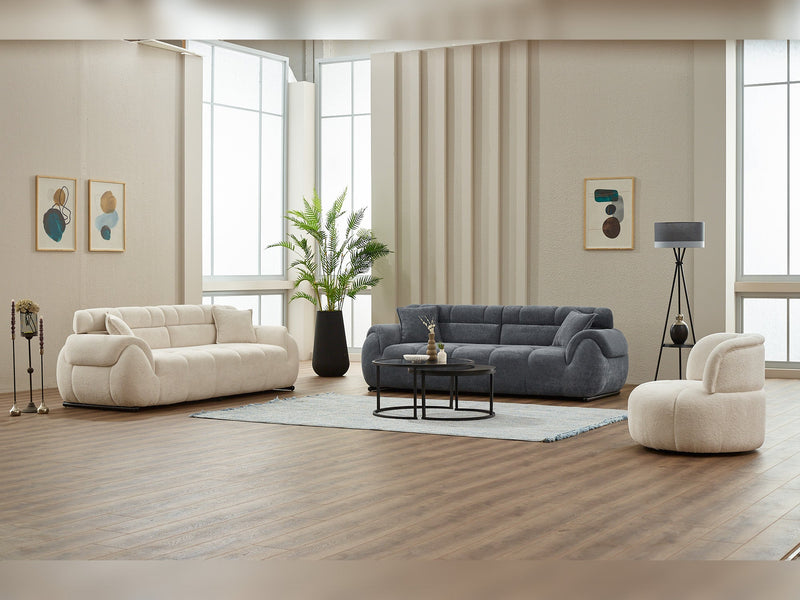 Genova Convertible Loveseat in Green - 200-SIM-GEN-ERATO11-2