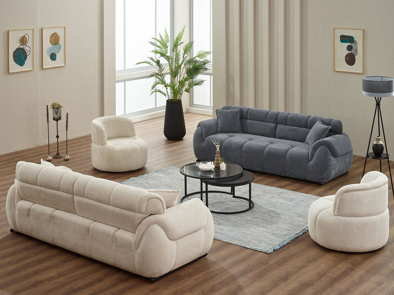 Genova Convertible Sofa in White - 200-SIM-GEN-ERATO01-3