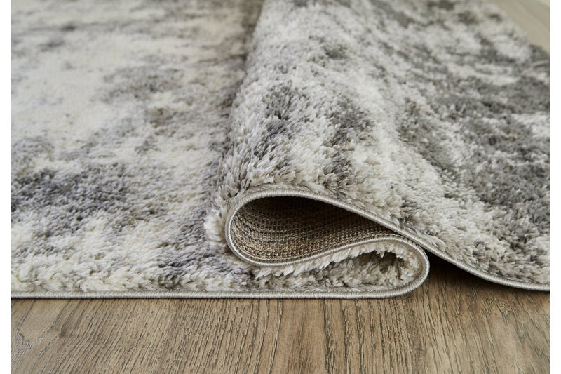 Gerdie Cream/Gray Large Rug - Lara FurnitureRug Large