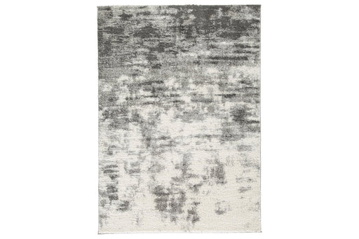 Gerdie Cream/Gray Medium Rug - Gate FurnitureRug Medium