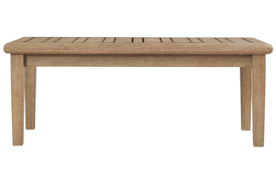 Gerianne Grayish Brown Coffee Table - Gate FurnitureOutdoor Products