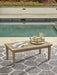 Gerianne Grayish Brown Coffee Table - Gate FurnitureOutdoor Products