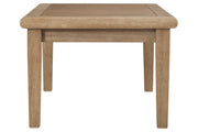 Gerianne Grayish Brown Coffee Table - Lara FurnitureOutdoor Products