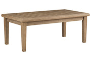Gerianne Grayish Brown Coffee Table - Lara FurnitureOutdoor Products
