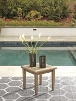 Gerianne Grayish Brown End Table - Gate FurnitureOutdoor Products