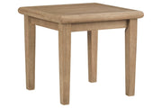 Gerianne Grayish Brown End Table - Lara FurnitureOutdoor Products