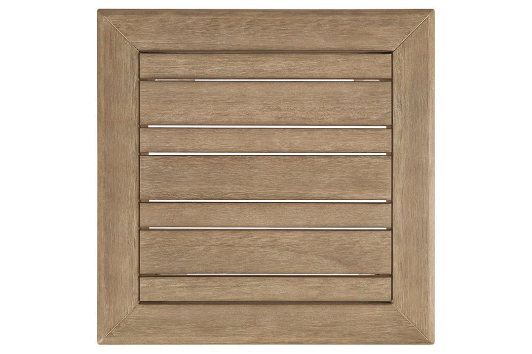 Gerianne Grayish Brown End Table - Gate FurnitureOutdoor Products