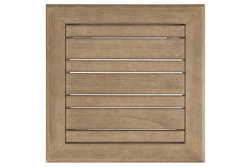 Gerianne Grayish Brown End Table - Lara FurnitureOutdoor Products