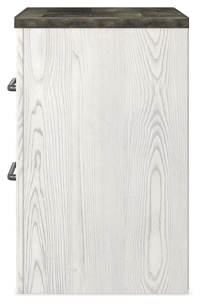 Gerridan Queen Panel Bed, Dresser and 2 Nightstands - B1190B38