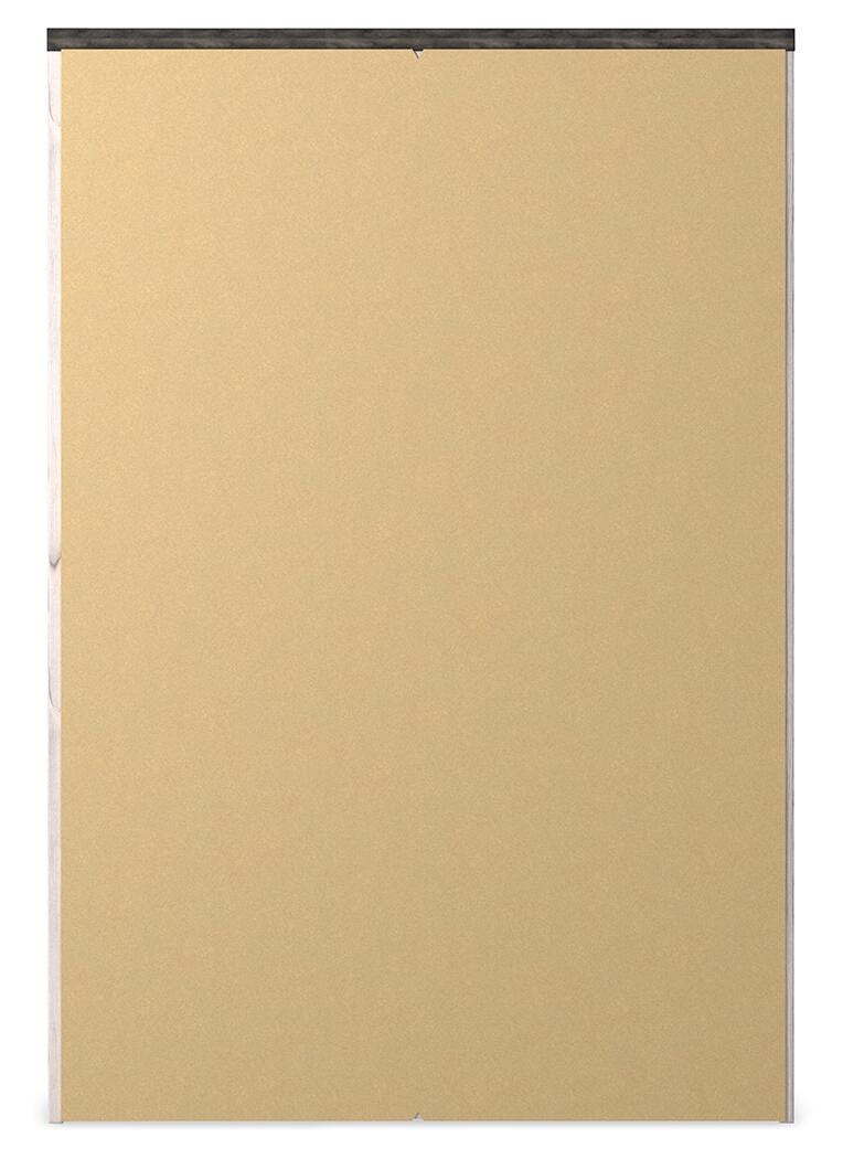 Gerridan White/Gray Full Panel Bed and Chest - B1190B36