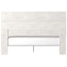Gerridan White-Gray King Panel Bed - Gate Furniture