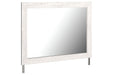 Gerridan White/Gray Bedroom Mirror - Gate FurnitureMirror