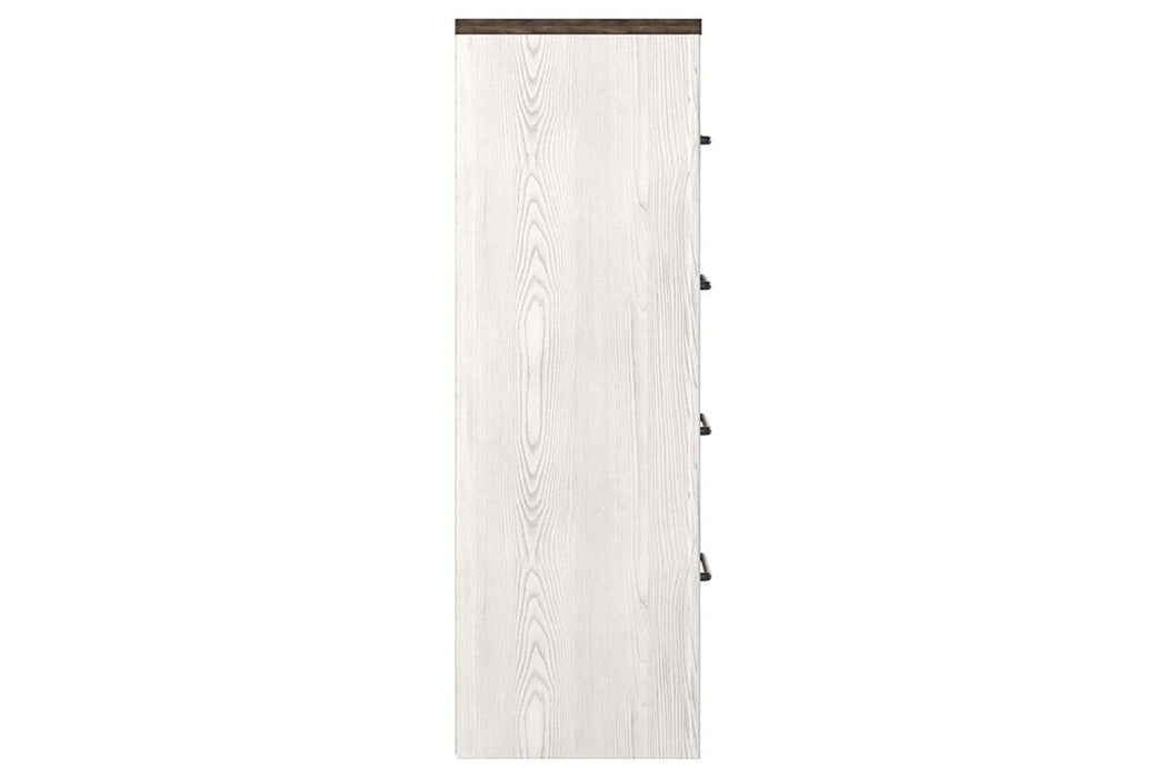 Gerridan White/Gray Chest of Drawers - Gate FurnitureChest