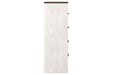 Gerridan White/Gray Chest of Drawers - Gate FurnitureChest