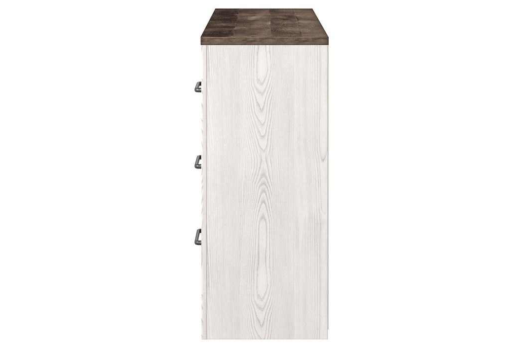 Gerridan White/Gray Dresser - Gate FurnitureDresser