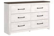 Gerridan White/Gray Dresser - Gate FurnitureDresser