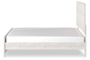 Gerridan White/Gray King Panel Bed - Gate FurnitureKing Bed