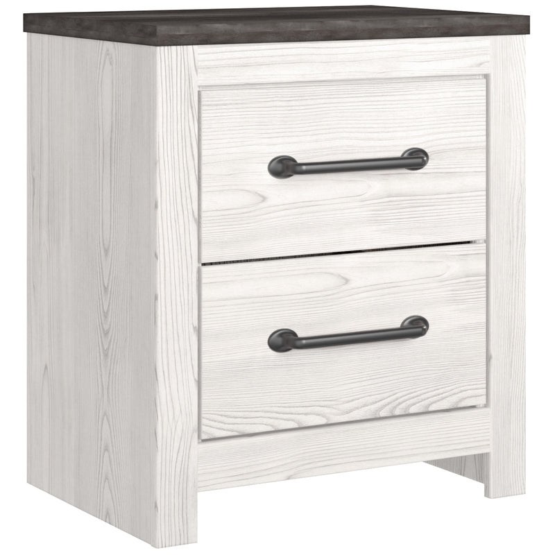 Gerridan White/Gray Lighted Panel Bedroom Set - Lara FurnitureBedroom Set