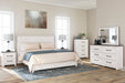 Gerridan White/Gray Panel Bedroom Set - Gate FurnitureBedroom Set