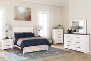 Gerridan White/Gray Panel Youth Bedroom Set - Lara FurnitureYouth Bedroom Set