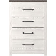 Gerridan White/Gray Panel Youth Bedroom Set - Lara FurnitureYouth Bedroom Set