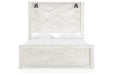 Gerridan White/Gray Queen Panel Bed - Gate FurnitureQueen Bed