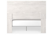 Gerridan White/Gray Queen Panel Bed - Lara FurnitureQueen Bed