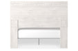 Gerridan White/Gray Queen Panel Bed - Gate FurnitureQueen Bed