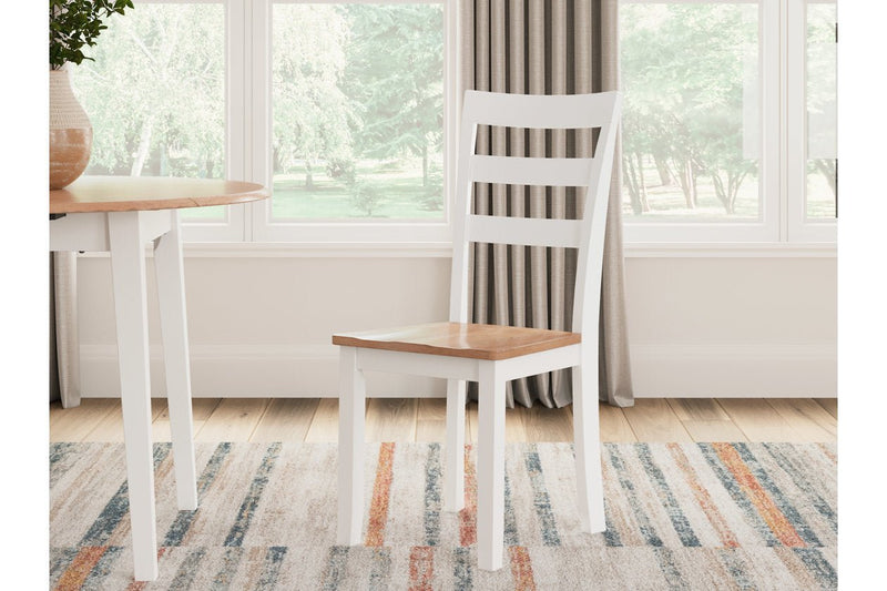 Gesthaven Dining Table and 2 Chairs - Lara FurnitureDining Room Set