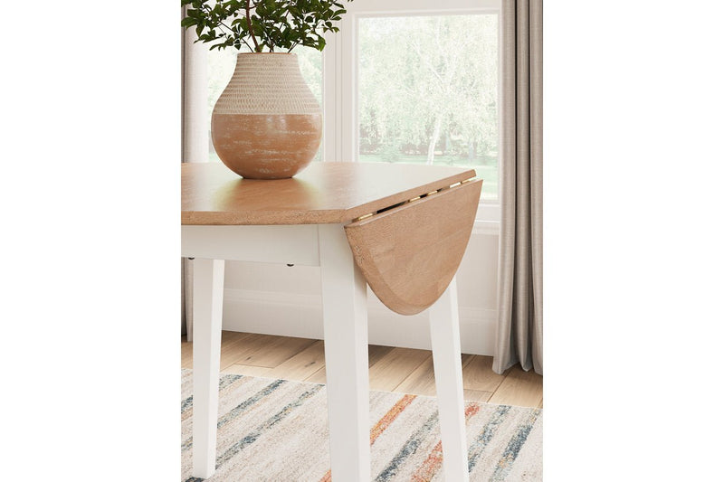 Gesthaven Dining Table and 2 Chairs - Lara FurnitureDining Room Set