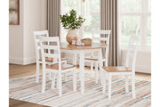 Gesthaven Dining Table and 4 Chairs - Lara FurnitureDining Room Set