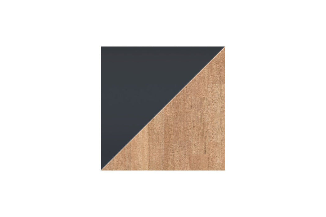 Gesthaven Natural/Blue Dining Table and 2 Chairs - Gate FurnitureDining Room Set