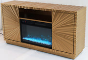 GFP102 GOLDEN LEAF TV STAND FIREPLACE - 210000007821