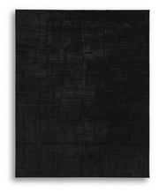 Gibbswell Black Washable 8' x 10' Area Rug - R407461