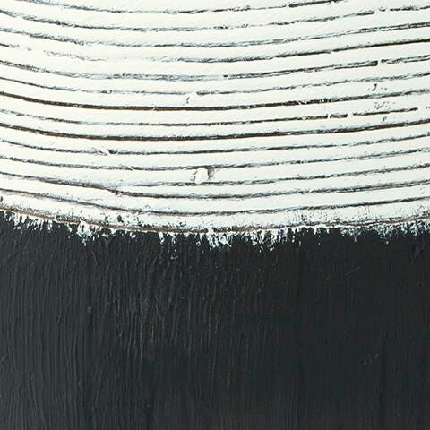 Girtha Antique White/Black Vase - A2000876