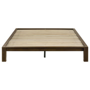 Gislen Full Easy Assembly Wood Platform Bed Walnut - 316028WALF