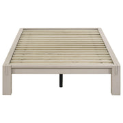Gislen Twin Easy Assembly Wood Platform Bed White - 316028WHTT