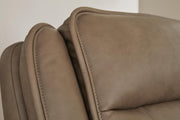 Glencroft Sahara Power Reclining Loveseat with Console - PCU1240018