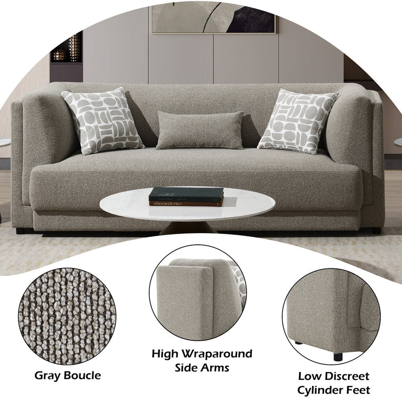Glenda Sofa w/3 Pillows - LV05380