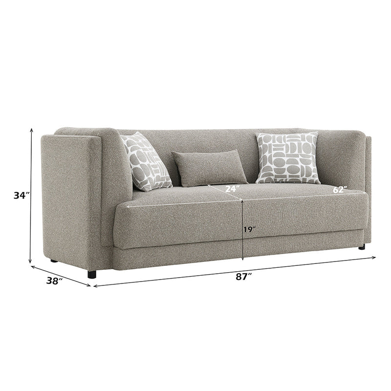 Glenda Sofa w/3 Pillows - LV05380