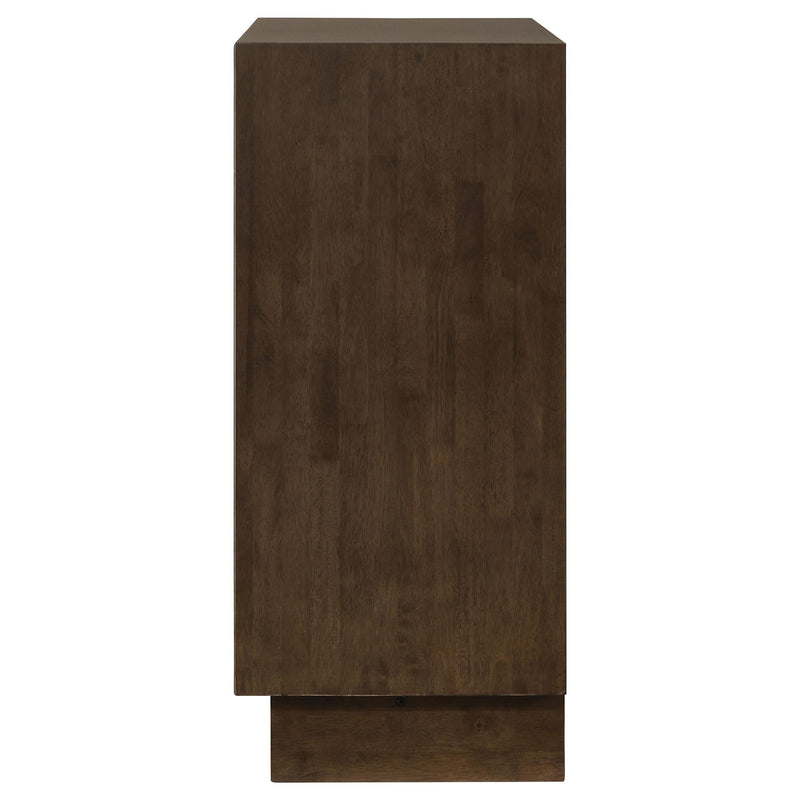 Glenwood 4-drawer Chest of Drawers Warm Brown - 225015