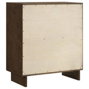 Glenwood 4-drawer Chest of Drawers Warm Brown - 225015