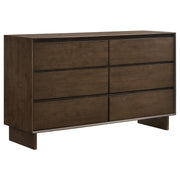 Glenwood 5-piece Queen Bedroom Set Warm Brown - 225011Q-S5