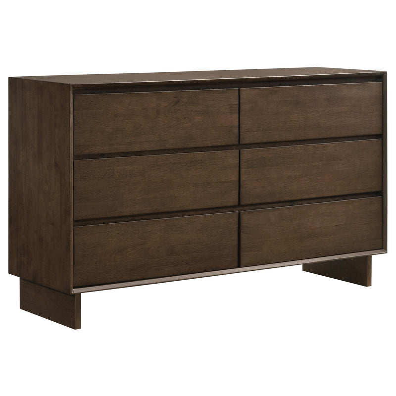 Glenwood 5-piece Queen Bedroom Set Warm Brown - 225011Q-S5