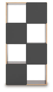 Glosmount Cherry/Light Brown Eight Cube Organizer - EA1055-4X2