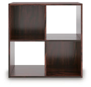 Glosmount Cherry/Light Brown Four Cube Organizer - EA1055-2X2